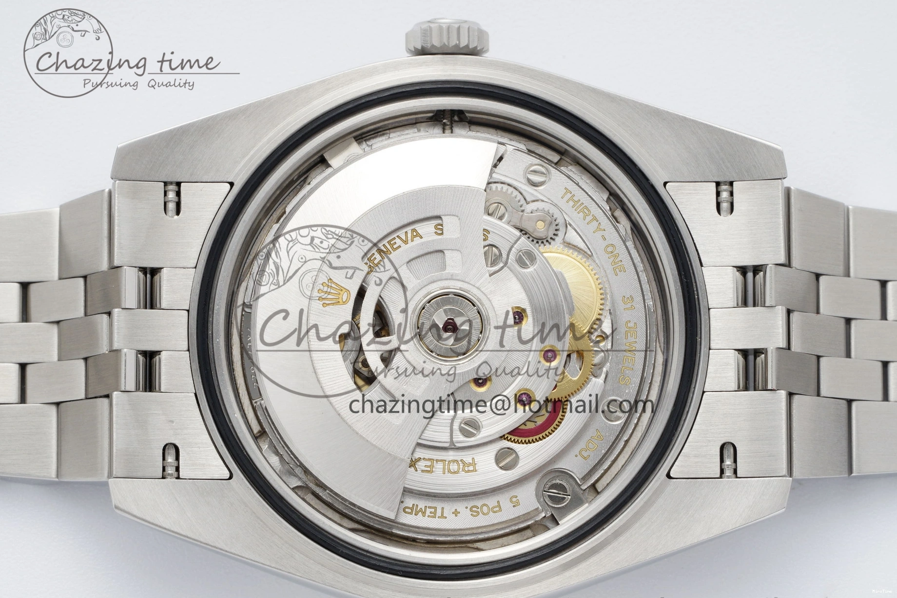 MiroTime 0503 OdorResistant DateJust 41 SS Polished Bezel KING 1:1 Best Edition 904L Steel Gray Stick Dial on Jubilee Bracelet VR 2207